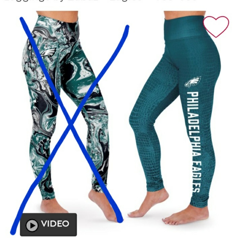 NWT Officially Licensed Womens Philadelphia Eagles Legging
